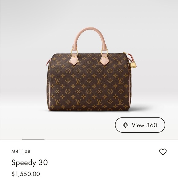 Louis Vuitton Speedy 30. EUC. Original box, dust bag, lock and keys incl… - Picture 16 of 16